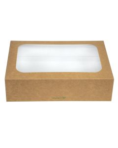 Vegware composteerbare sandwichboxen met deksel medium (50 stuks)