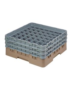 Cambro Camrack vaatwaskorf met 49 compartimenten max. glashoogte 17,4cm