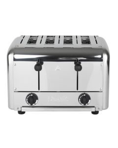 Dualit pop-up broodrooster 4 sleuven RVS