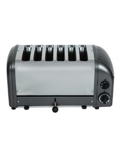 Dualit Vario broodrooster 6 sleuven grijs 60156