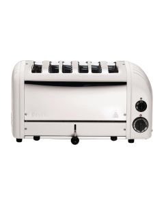 Dualit Vario broodrooster 6 sleuven wit 60146