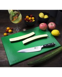 Hygiplas antibacteriële HDPE snijplank groen