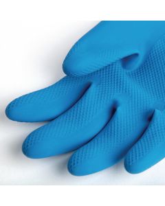 MAPA Alto 405 waterdichte heavy-duty werkhandschoenen blauw en geel - XL