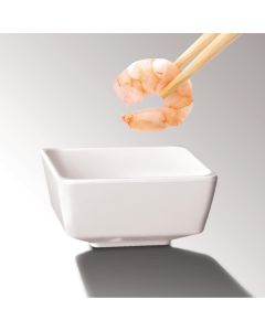 APS Float vierkante melamine kom wit 5,5x5,5cm