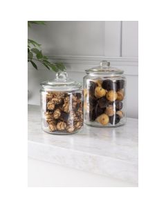 Olympia glazen voorraadpot 29,3(h) x 20(Ø)cm 6,35L