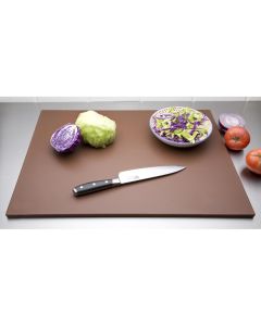 Hygiplas LDPE snijplank bruin 600x450x10mm