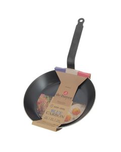 De Buyer Zwarte IJzeren Koekenpan 24cm