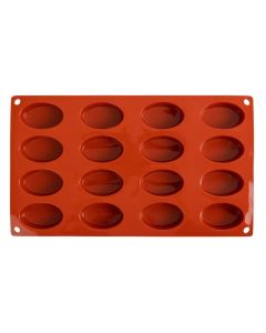 Pavoni Formaflex siliconen bakvorm 16 ovalen